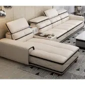 AEA Sofa Möbel Wohnlandschaft Luxus Eckcouch Ecksofa L-Form Polster Modern Sofas