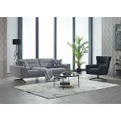 AEA Sofagarnitur Polstersofa Dreisitzer 2tlg Stoffsofa Sessel Grau Sofa