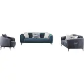AEA Sitzgarnitur Sofa-Set Wohnzimmergarnitur Wohnlandschaft Polstergarnitur Couch
