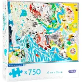 Peliko Puzzle Puzzle Moominvalley (750 Pcs) 750 Pezzi