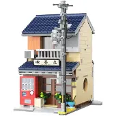 Cada Gioco Di Costruzione Della Casa Da Tè 1200 Pezzi