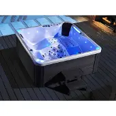 AEA Hydromassagewanne Whirlpool Blubberbad Spa-Bad Whirlwanne 200x200 cm