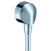 Hansgrohe HG Schlauchanschluss Fixfit E 1/2 , mit Rückflußverhinderer chrom