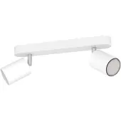 Eglo connect Faretto Adfira-Z, bianco, a 2 luci, acciaio