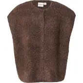 Ichi Gilet in maglia 'IHSARISA' marrone scuro
