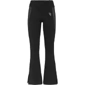 Plein sport Pantaloni flared sportivi in jersey
