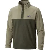 Columbia Sportswear Steens Mountain Half Snap II Pullover in pile Uomo (L, olivia)