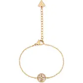 GUESS Braccialetto '4G SUPREME' oro / trasparente