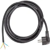 Bachmann Cavo di alimentazione H05VV-F 3G1,5 3m, nero, confezionato singolarmente