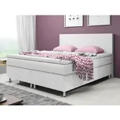 Inter Handels box spring letto Madrid, 180x200, bianco
