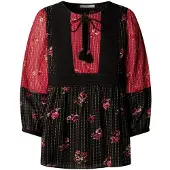 Pepe Jeans Camicia da donna 'Geronima' marrone / rosé / rosso acceso / nero
