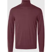 Selected Collo Alto Uomini Rosso S