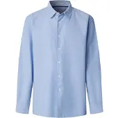 Pepe Jeans per uomo. PM3091429 Camicia Randy blu (L), Casual, Cotone, Manica lunga