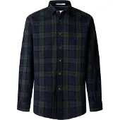 Pepe Jeans per uomo. PM3091428 Camicia Remi verde (S), Casual, Cotone, Manica lunga