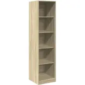 vidaXL Armadio rovere Sonoma 50x50x200 cm materiale a base di legno