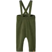 Lil´ Atelier Pantaloni con pettorina 'MOLO' oliva