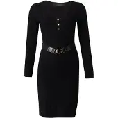 GUESS Abito in maglia 'Yuki' nero