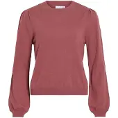 Vila Viella Scollo Rotondo Pullover A Maglia