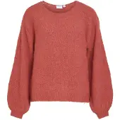 Vila Vimarley Scollo A Barchetta Pullover A Maglia