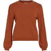 Vila Viella Scollo Rotondo Pullover A Maglia
