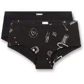 Sanetta Pantaloncini intimi nero / bianco