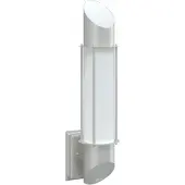 vidaXL Applique da esterno in acciaio inox argento