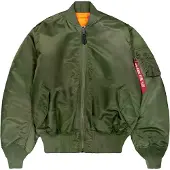 Alpha industries Giacca per outdoor 'MA-1 VF' verde