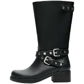Bershka Boots nero