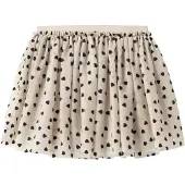 Name It Mini Gonna beige / grigio scuro