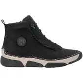 Rieker Stivaletto stringato nero