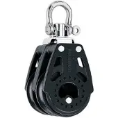 Harken Puleggia Doppia Girevole Per Cavo 40 Mm