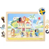 Bluey Gioco blu chiaro / marrone chiaro / giallo chiaro / verde chiaro