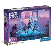 Clementoni Puzzle K-pop Demon Hunters 1000 Pezzi