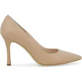 Melluso Décolleté donna slingback in pelle fondotinta d189q