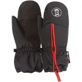 TROLLKIDS Kid's Troll Mitten Guanti Bambini (3,5 - 4-5 Years, grigio/nero)