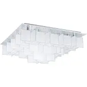 Eglo 92813 Condrada 1 Plafoniera 16 luci bianco chiaro cromo