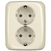 Busch-Jaeger SCHUKO presa doppia 202 EUJ-212