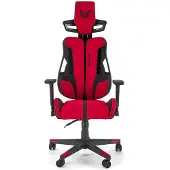 Halmar NITRO 2 tkanina červená / černá