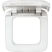 Busch-Jaeger Telaio a 1 presa, con coperchio incernierato 2518-214