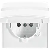 Busch-Jaeger Inserto presa Schuko IP44 bianco alpino 20 EUGKBN-34-101