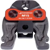 Rothenberger 1000002804 Set di morsetti compatti, profilo M 15-18-22-28 mm