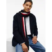 Tommy Hilfiger Sciarpa navy / rosso ciliegia / bianco