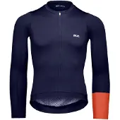 POC Cadence L/S Jersey Maglietta da ciclismo Uomo (L, blu)