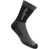 Woolpower Logo Motion Calze da trekking (36-39, grigio)