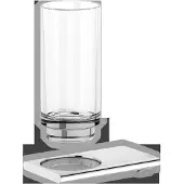 Keuco EDITION 400 porte-verre, verre cristal véritable, 11550019000, 11550019000