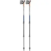 LEKI - Bastoncini nordic walking - Traveller Carbon - Blu