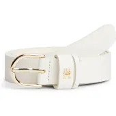Tommy Hilfiger Cintura 'TH Monogram' bianco