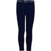 Icebreaker Kids 260 Tech Leggings Intimo lana merinos Bambini (140, blu)