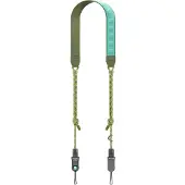 Leofoto L-CS-203 Tracolla per fotocamera, verde pino