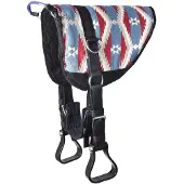Waldhausen Sottosella Bare-Back blu/rosso SH